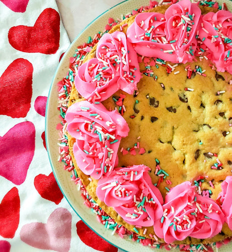 Chocolate Chip Cookie Cake