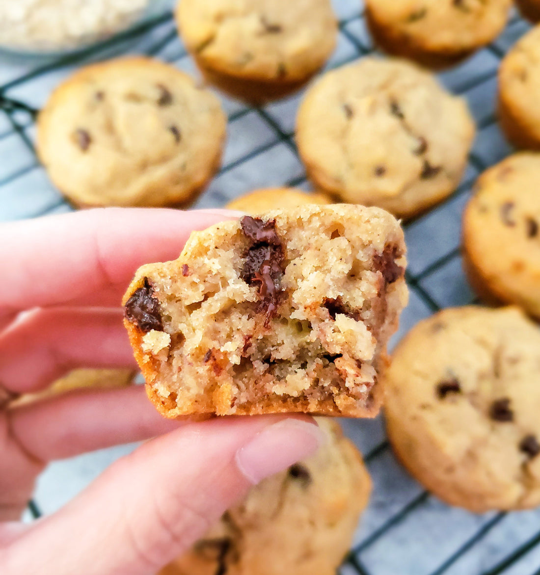 Sugar Free Banana Oatmeal Muffins