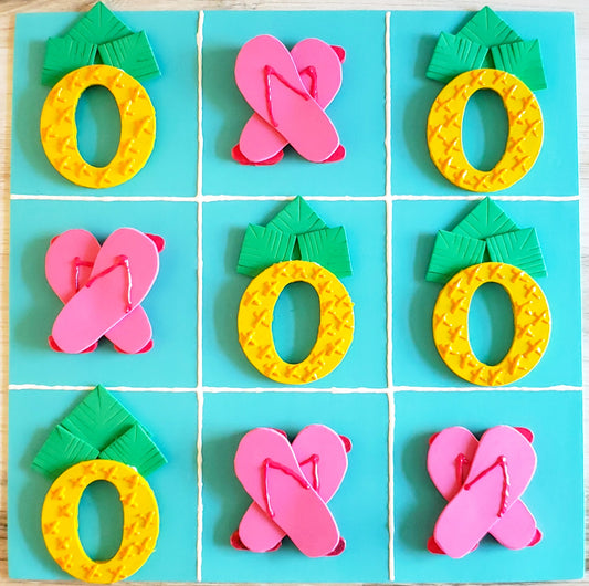 Summer Tic-Tac-Toe Game