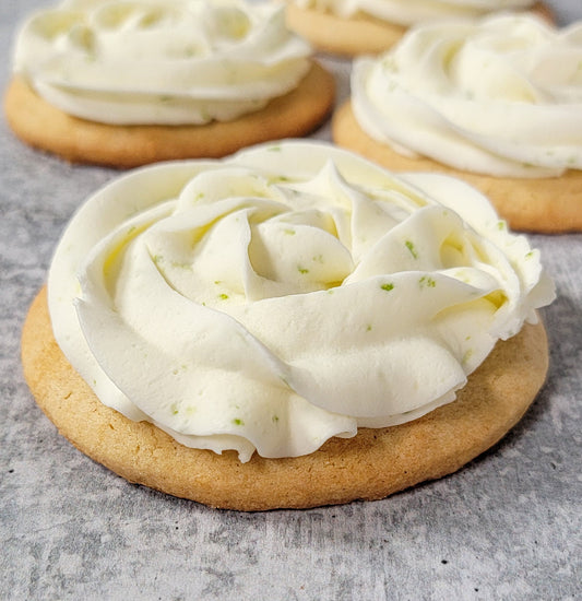Key Lime Pie Sugar Cookies