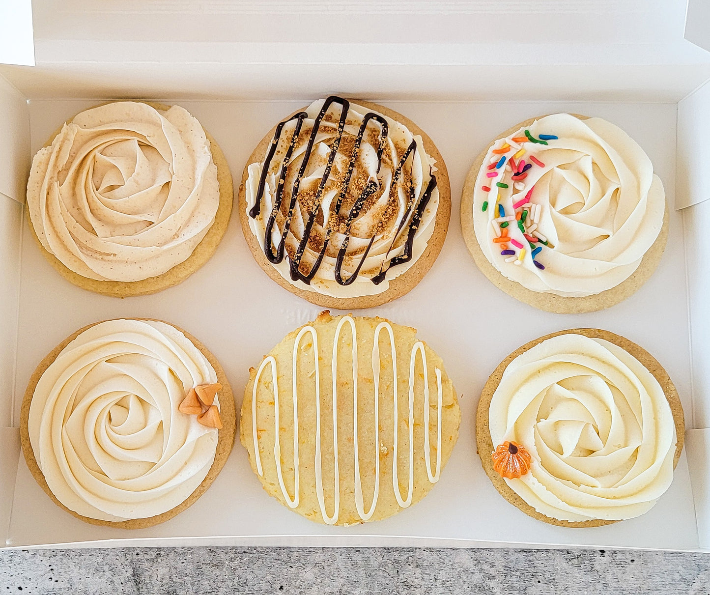 Fall Flavors Sugar Cookie Box