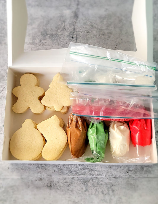 Christmas Cookie Decorating Kit-- PREORDER