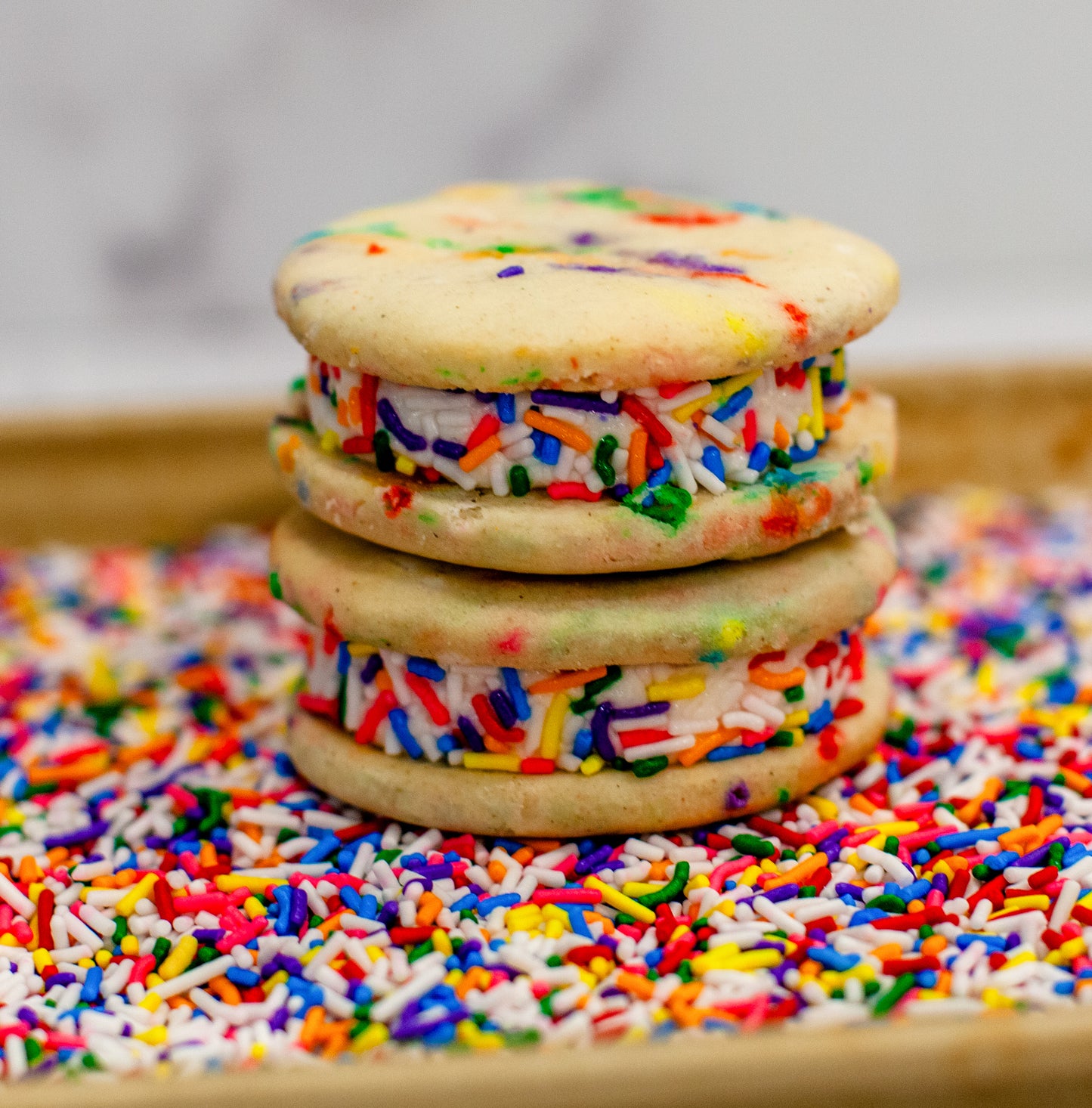 Funfetti Cookie Sandwich
