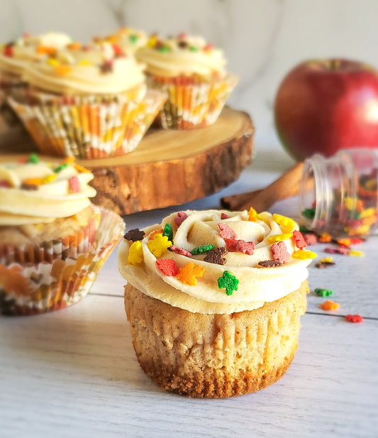 Salted Caramel Apple Pie Cupcakes