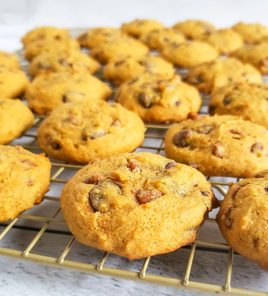 Pumpkin Chocolate Chip Cookies