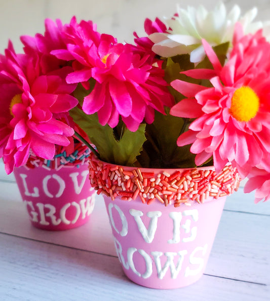 Sprinkle Flower Pots