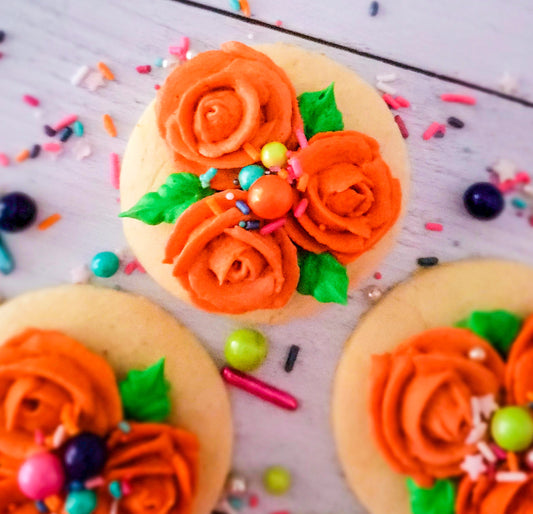 Blood Orange Sugar Cookies