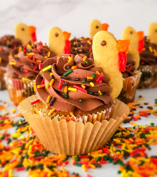 How to Make Turkey Cupcakes