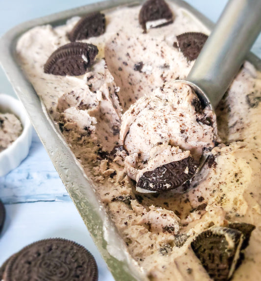 No Churn Cookies and Cream Ice Cream