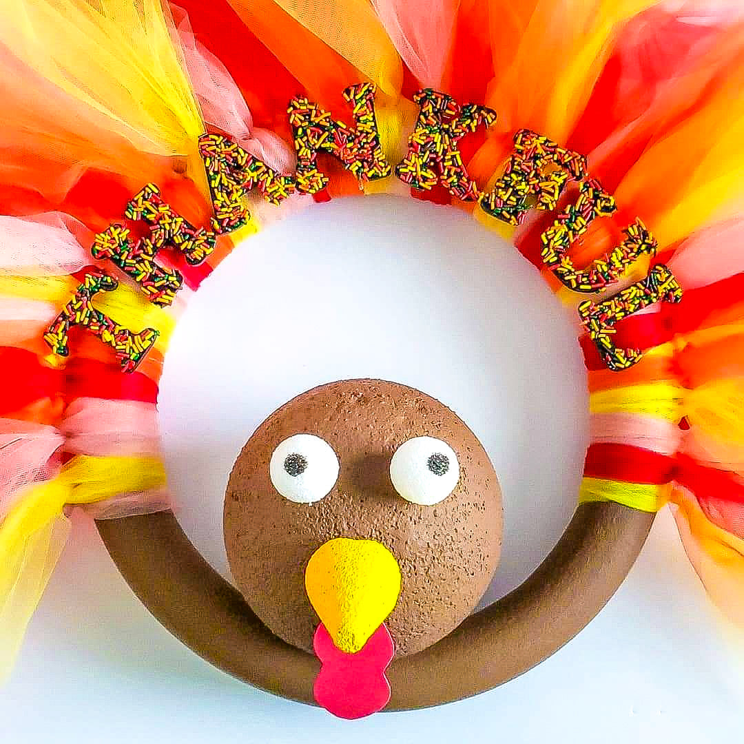 Thanksgiving Turkey Wreath