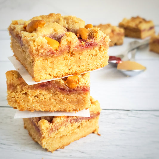 Peanut Butter & Jelly Bars