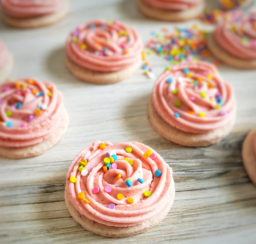 Strawberry Sugar Cookies