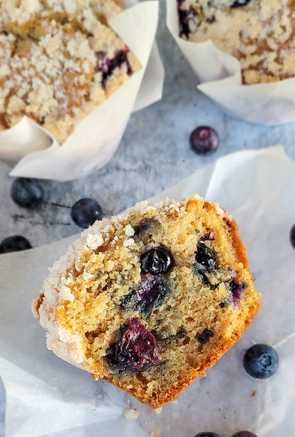 4-Pack Blueberry Streusel Muffins