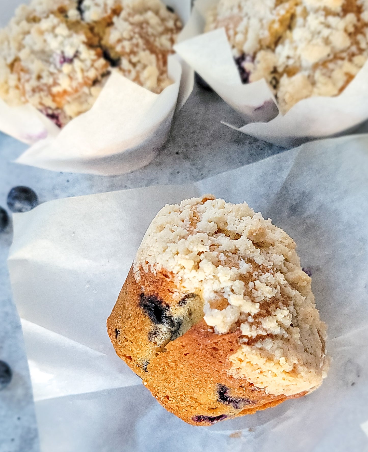 4-Pack Blueberry Streusel Muffins