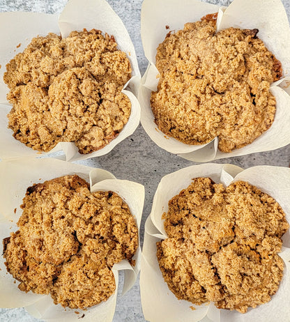 4-Pack Cinnamon Streusel Muffins