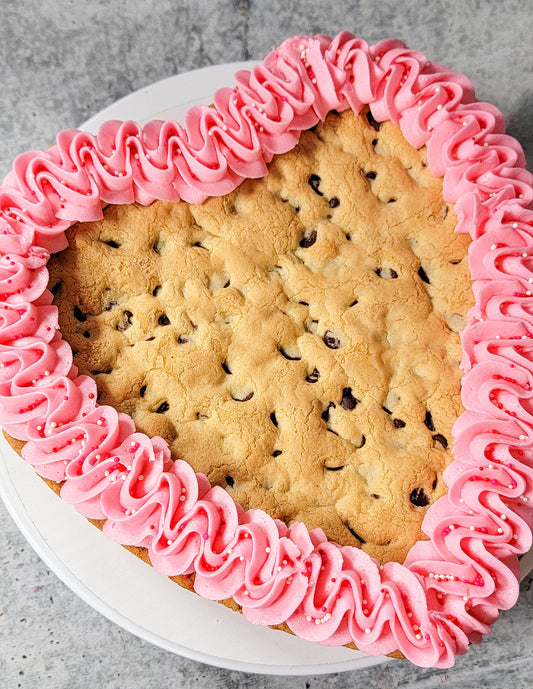 9" Heart-Shaped Cookie Cake