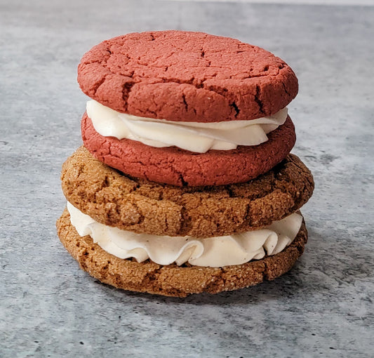 Winter Cookie Sandwich